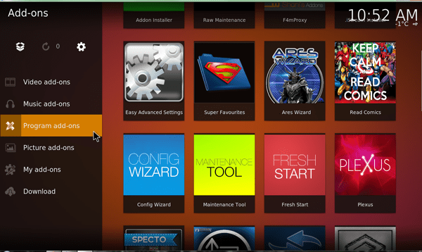 Kodi Acestream Addon para Mac OS