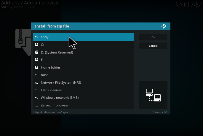 Kodi andys build installation & how to use guide for krypton 17