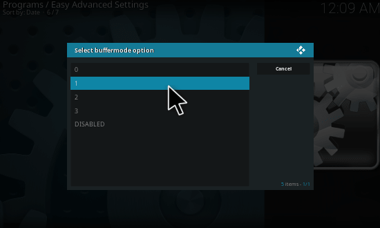 kodi 17 krypton buffering