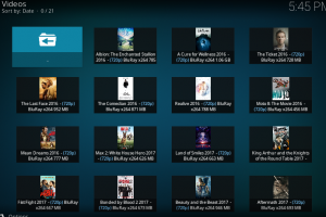 bluray plays kodi addon