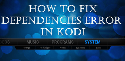 kodi 18 pvr addons failed