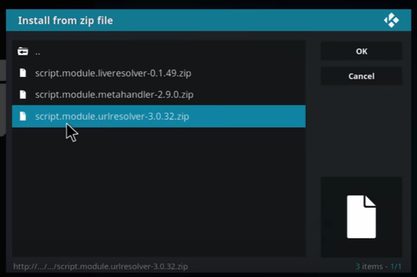 failed to install addon from zip file kodi krypton