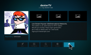 dexter tv kodi