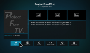 install project free tv kodi addon