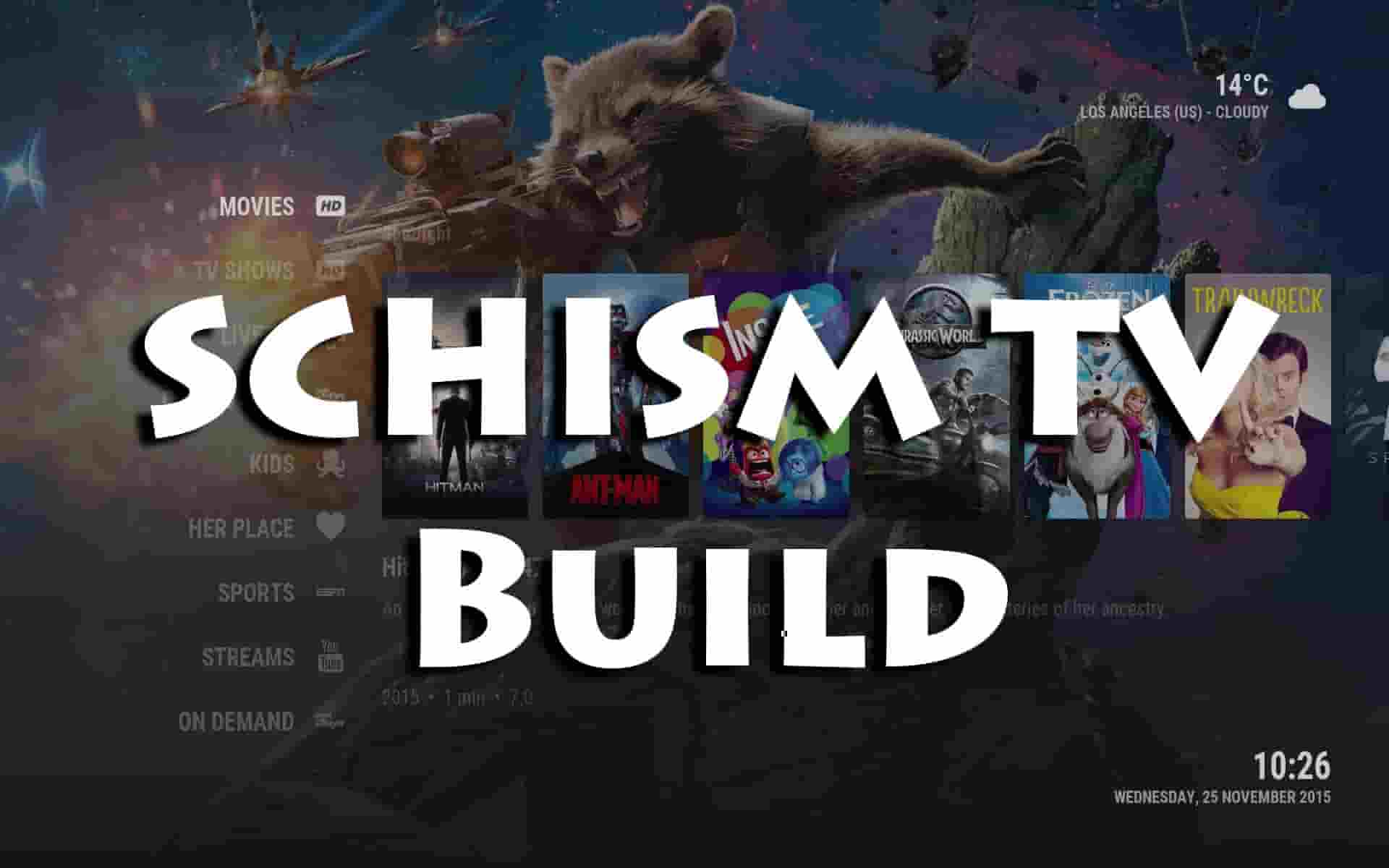 Schism TV kodi build repo download and install guide 2018 