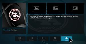 stream army kodi addon