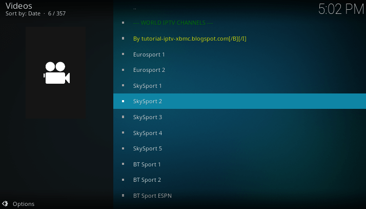 playlist loader for kodi addons