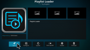 playlist loader kodi addon