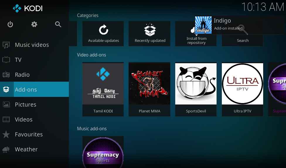 all addons disappeared in kodi fix addons27.db