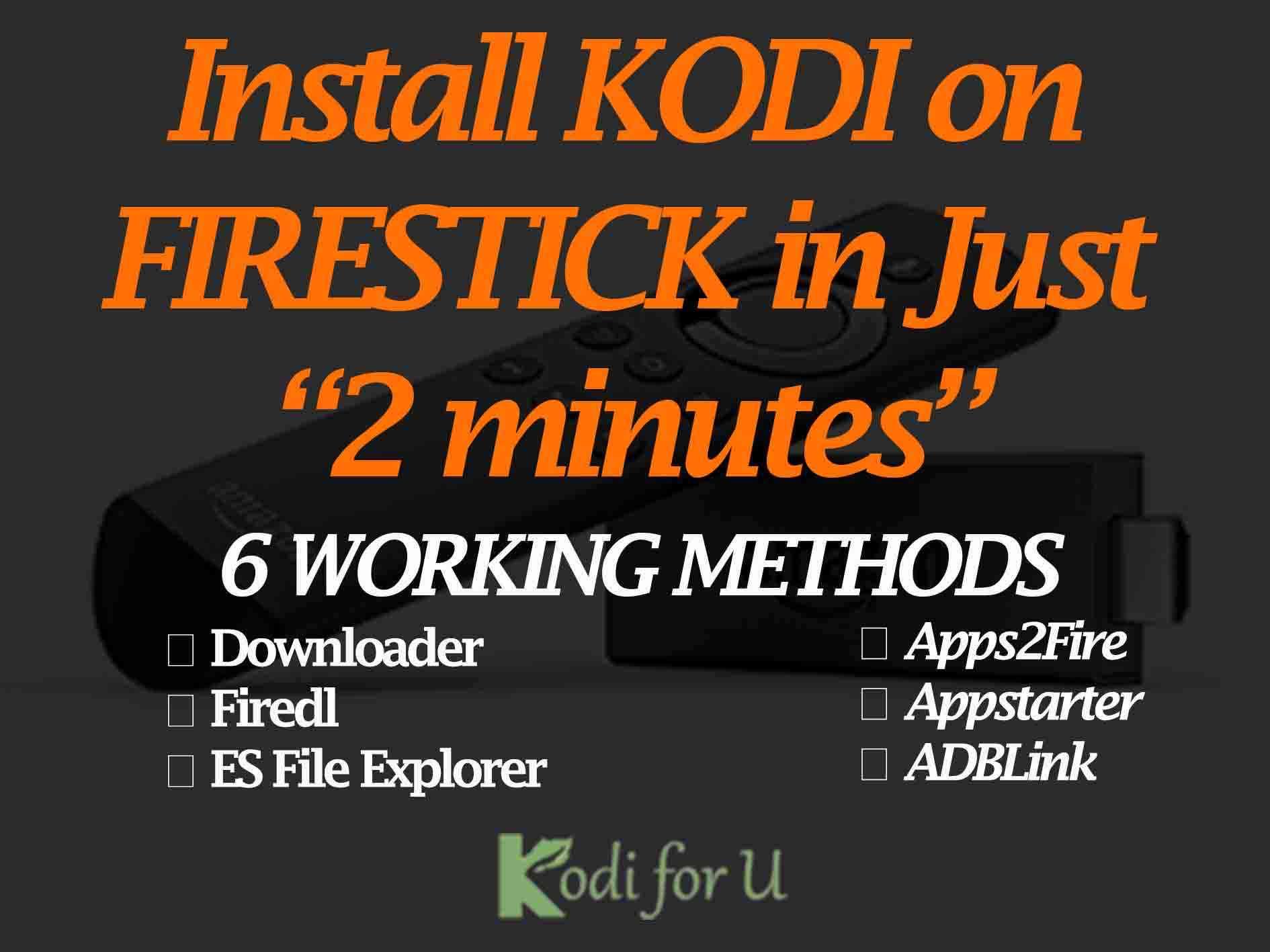 how to use kodi on firestick to access my movies from a pc