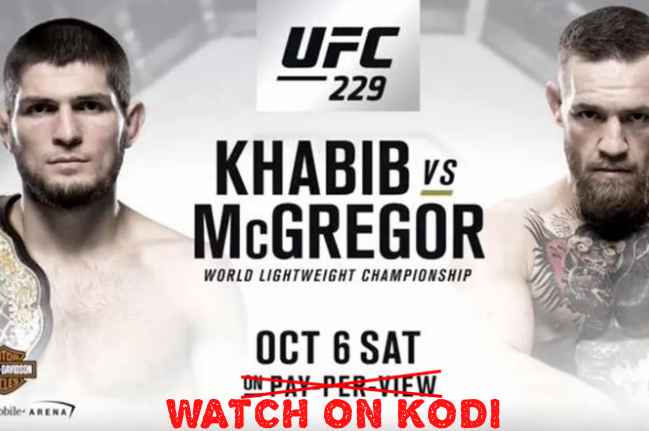 Watch Khabib Vs McGregor fight PPV 