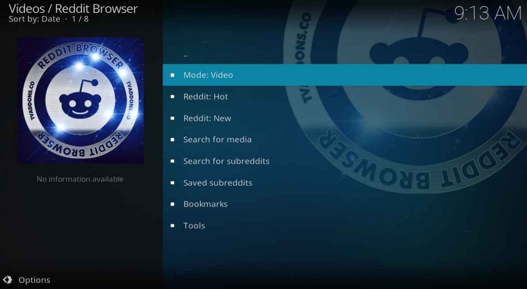 Reddit browser A new Kodi addon from TVAddons A detailed review
