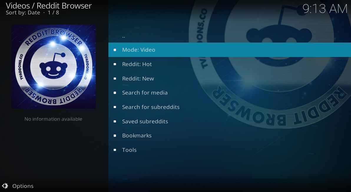 Reddit browser - A new Kodi addon from TVAddons- A detailed review